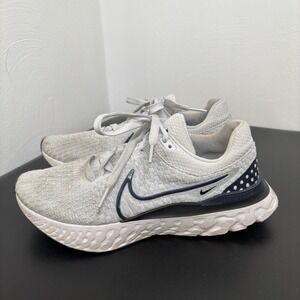 Nike React Infinity Run Flyknit 3 Men' Running Shoes Sz 7 White/Black DQ7830-004